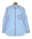 COMME des GARCONS SHIRT コムデギャルソンシャツカジュアルシャツ メンズ XS 水色x白(ギンガムチェック)【中古】【古着】