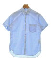 COMME des GARCONS SHIRT コムデギャルソンシャツカジュアルシャツ メンズ XS 青(ストライプ)【中古】【古着】
