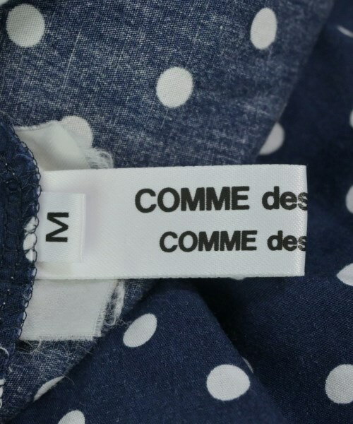 COMME des GARCONS COMME des GARCONS コムデギャルソンコムデギャルソンワンピース レディース M 紺x白(ドット)【中古】【古着】