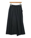 YOHJI YAMAMOTO +NOIR ヨウジヤマモトプリュスノアールロング・マキシ丈スカート レディース 1(XS位) 黒【中古】【古着】