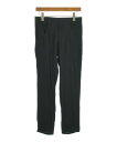 YOHJI YAMAMOTO +NOIR ヨウジヤマモトプリュスノアールスラックス レディース 1(XS位) 黒【中古】【古着】