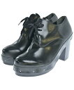 COMME des GARCONS コムデギャルソンブーティ レディース 24.5cm 黒【中古】【古着】
