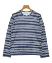COMME des GARCONS コムデギャルソンTシャツ・カットソー レディース M 紺x紫x白等(総柄)【中古】【古着】