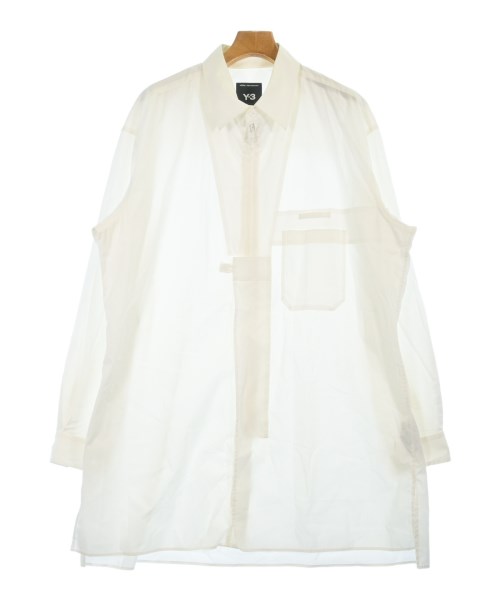 Y-3 ワイスリーカジュアルシャツ メンズ XL 白【中古】【古着】