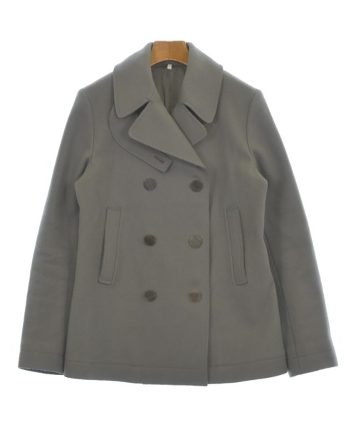 HELMUT LANG ヘルムートラングピーコート レディース S グレー【中古】【古着】