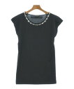 DOLCE&GABBANA ドルチェアンドガッバーナノースリーブ レディース 36(XS位) 黒【中古】【古着】