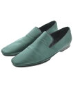 DOLCE&GABBANA ドルチェアンドガッバーナビジネス・ドレスシューズ メンズ UK6(24.5cm位) 緑【中古】【古着】