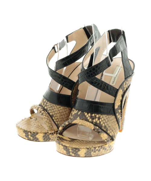 DRIES VAN NOTEN ドリスヴァンノッテンブーツ レディース 38(24.5cm位) ベージュ系(パイソン)【中古】..