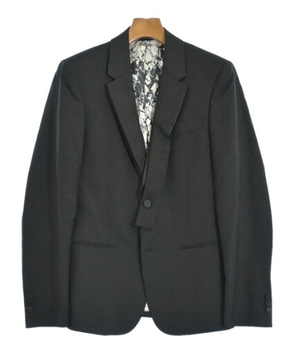 ALEXANDER MCQUEEN アレキサンダーマックイーンテーラードジャケット メンズ 44(S位) 黒【中古】【古着】 ALEXANDER MCQUEEN アレキサンダーマックイーンテーラードジャケット メンズ 44(S位) 黒【中古】【古着】