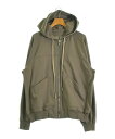 Rick Owens リックオウエンスパーカー メンズ M カーキ(グレーがかっています)【中古】【古着】