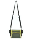 ISSEY MIYAKE イッセイミヤケショルダーバッグ レディース - 緑x黄x黒等【中古】【古着】