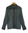 ISSEY MIYAKE イッセイミヤケカジュアルシャツ レディース 2(M位) 黒【中古】【古着】