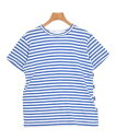 TAO タオTシャツ・カットソー レディース M 青x白(ボーダー)【中古】【古着】