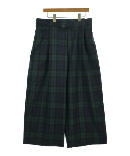 TAO タオパンツ(その他) レディース -(XXL位) 緑x紺x黒(チェック)【中古】【古着】 TAO タオパンツ(その他) レディース -(XXL位) 緑x紺x黒(チェック)【中古】【古着】