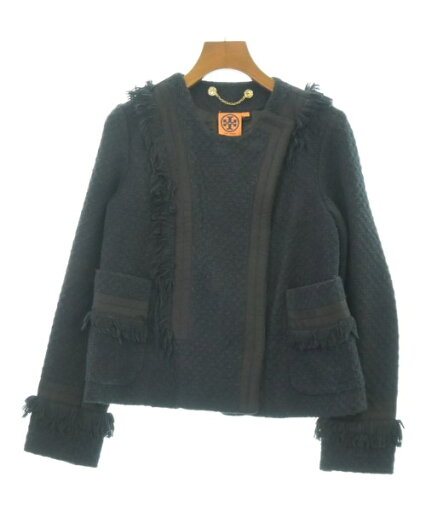 TORY BURCH トリーバーチノーカラージャケット レディース【中古】【古着】 TORY BURCH トリーバーチノーカラージャケット レディース【中古】【古着】