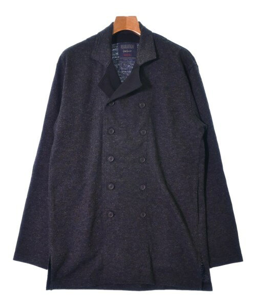 REGULATION Yohji Yamamoto レギュレーションヨウジヤマモトピーコート メンズ【中古】【古着】