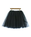 noir kei ninomiya ノワール ケイ ニノミヤひざ丈スカート レディース XS 黒【中古】【古着】