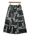 noir kei ninomiya ノワール ケイ ニノミヤひざ丈スカート レディース S 黒x白(総柄)【中古】【古着】
