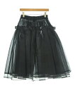 noir kei ninomiya ノワール ケイ ニノミヤロング・マキシ丈スカート レディース XS 黒【中古】【古着】
