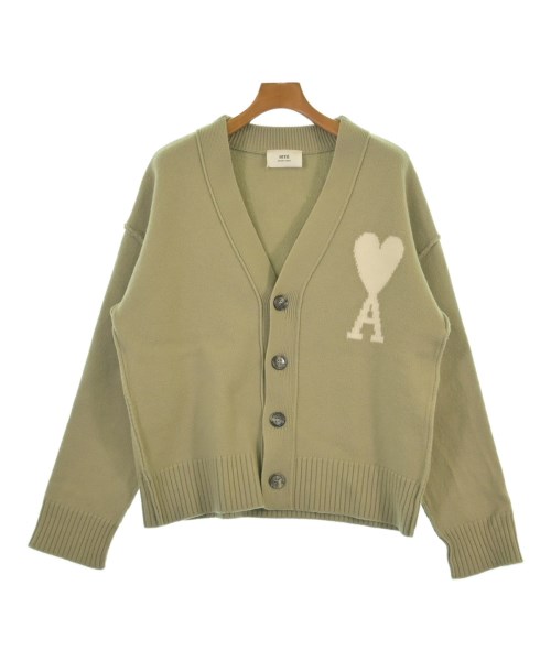 ami アミカーディガン メンズ M 緑【中古】【古着】