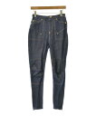 UNDER COVER アンダーカバーデニムパンツ レディース 1(S位) 青xピンク【中古】【古着】