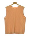 HOMME PLISSE オムプリッセタンクトップ メンズ 2(M位) オレンジ系【中古】【古着】