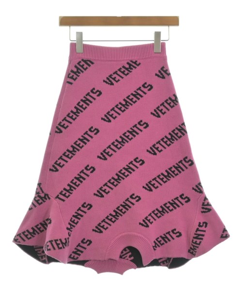 VETEMENTS ヴェトモンひざ丈スカート レディース【中古】【古着】