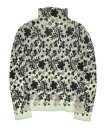 me ISSEY MIYAKE ミーイッセイミヤケブラウス レディース -(XS位) 白x黒xベージュ(総柄)【中古】【古着】