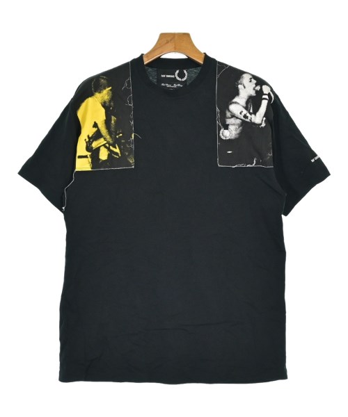関税込 RAF SIMONS スマイ ロゴ クルーネック Tシャツ ブラック 楽天市場】RAF SIMONS ラフシモンズ(Tシャツ・カットソー