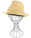 MARC JACOBS マークジェイコブスストローハット メンズ - ベージュ系【中古】【古着】