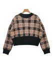 MARNI マルニニット・セーター レディース 38(S位) 黒xベージュxオレンジ(チェック)【中古】【古着】|詳細画像