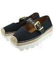 MARNI マルニエスパドリーユ レディース 36(22.5cm位) 黒【中古】【古着】