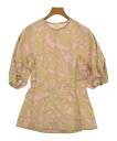 MARNI マルニブラウス レディース 36(XS位) ベージュxピンク(総柄)【中古】【古着】