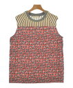 MARNI マルニタンクトップ レディース 44(S位) 赤xベージュx白等(総柄)【中古】【古着】