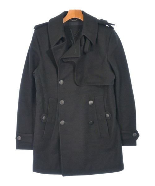 YVES SAINT LAURENT rive gauche イヴサンローランリヴゴーシュコート メンズ -(S位) 黒【中古】【古着】
