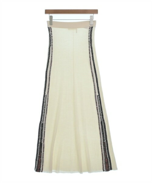 chloe クロエ ロングスカート 白 Laine vierge99%使用 36 - スカート chloe クロエ ロングスカート 白 Laine vierge99%使用 36 - スカート