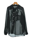 BLACK COMME des GARCONS ブラックコムデギャルソンカジュアルシャツ レディース S 黒【中古】【古着】