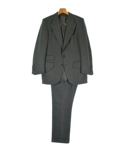 TOM FORD トムフォードビジネス メンズ 48(L位) 黒(グレンチェック)【中古】【古着】 TOM FORD トムフォードビジネス メンズ 48(L位) 黒(グレンチェック)【中古】【古着】