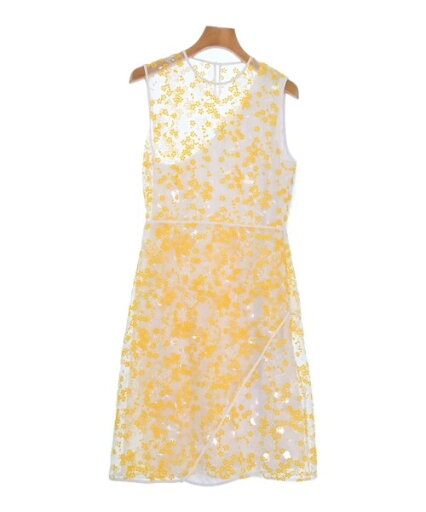 CARVEN カルヴェンワンピース レディース 36(XS位) 白x黄(レース)【中古】【古着】 CARVEN カルヴェンワンピース レディース 36(XS位) 白x黄(レース)【中古】【古着】
