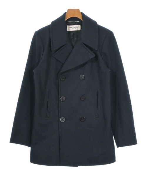 Pea Coat - SAINT LAURENT PARIS サンローランパリピーコート メンズ -(S位) 紺【中古】【古着】