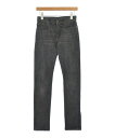 SAINT LAURENT PARIS サンローランパリデニムパンツ レディース 27(M位) 黒(デニム)【中古】【古着】