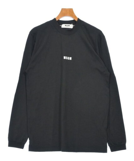 MSGM エムエスジーエムTシャツ・カットソー メンズ L 黒【中古】【古着】 MSGM エムエスジーエムTシャツ・カットソー メンズ L 黒【中古】【古着】