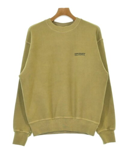STUSSY ステューシースウェット メンズ S ベージュ系(緑がかっています)【中古】【古着】 STUSSY ステューシースウェット メンズ S ベージュ系(緑がかっています)【中古】【古着】