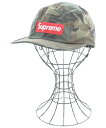 Supreme シュプリームキャップ メンズ - カーキx茶x黒(迷彩)【中古】【古着】