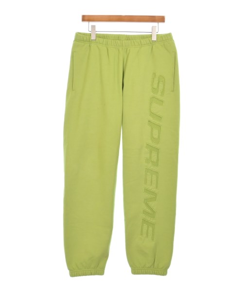 Supreme シュプリームスウェットパンツ メンズ M 黄緑【中古】【古着】