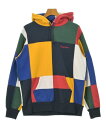 Supreme シュプリームパーカー メンズ M 紺x赤x黄等【中古】【古着】