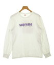 Supreme シュプリームTシャツ・カットソー メンズ S 白【中古】【古着】(4)