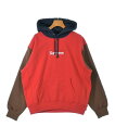 Supreme シュプリームパーカー メンズ S 赤x茶x緑等【中古】【古着】