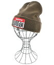 Supreme シュプリームニットキャップ・ビーニー メンズ - 茶【中古】【古着】