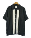 uniform experiment ユニフォームエクスペリメントカジュアルシャツ メンズ 4(XL位) 黒x白【中古】【古着】